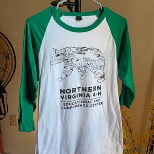 Never Worn- Cute 4H Baseball Style Shirt- Men's Small